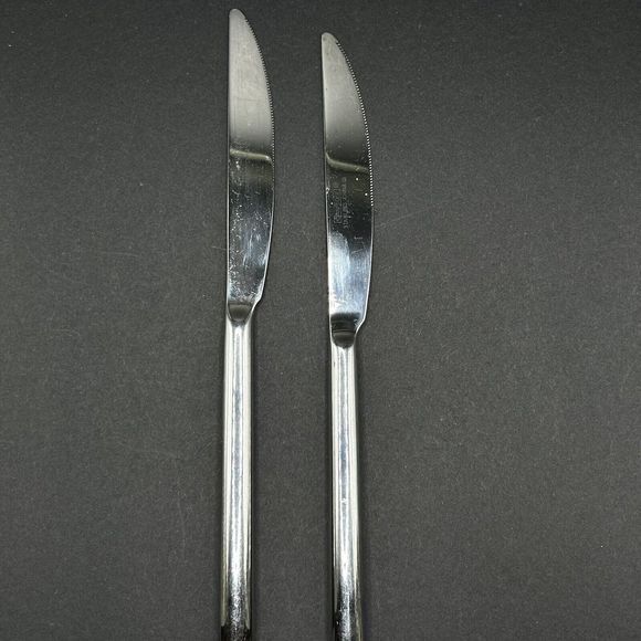 Cambridge Rachel Stainless Flatware Glossy Wide Slant Tip 10 Piece Mixed Lot - Picture 13 of 13